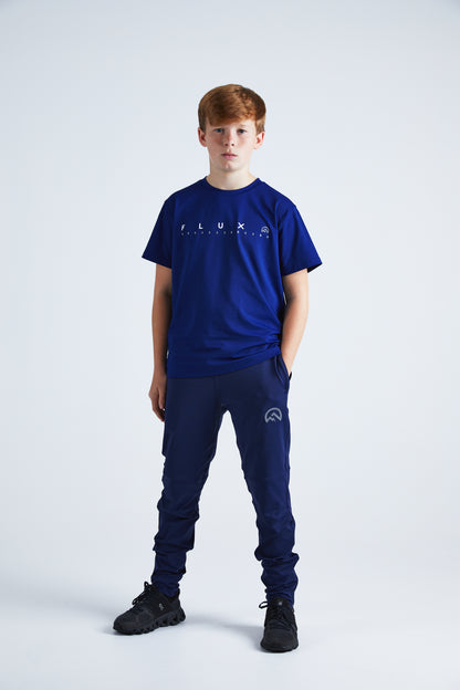 Junior Graphic Logo T-Shirt - Navy