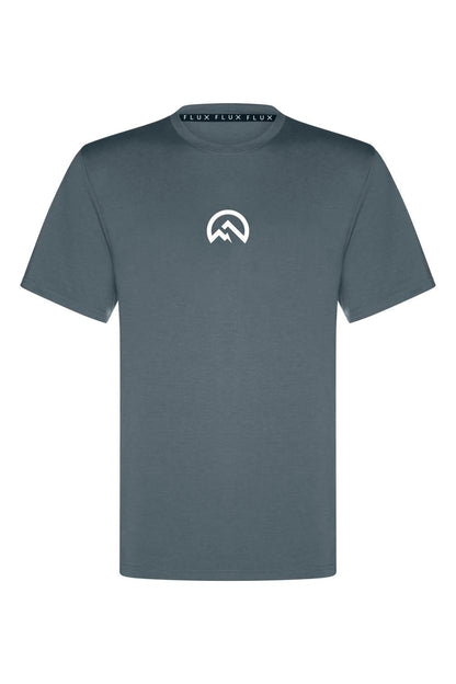 Junior Premium Centre Logo T-Shirt - Graphite Grey
