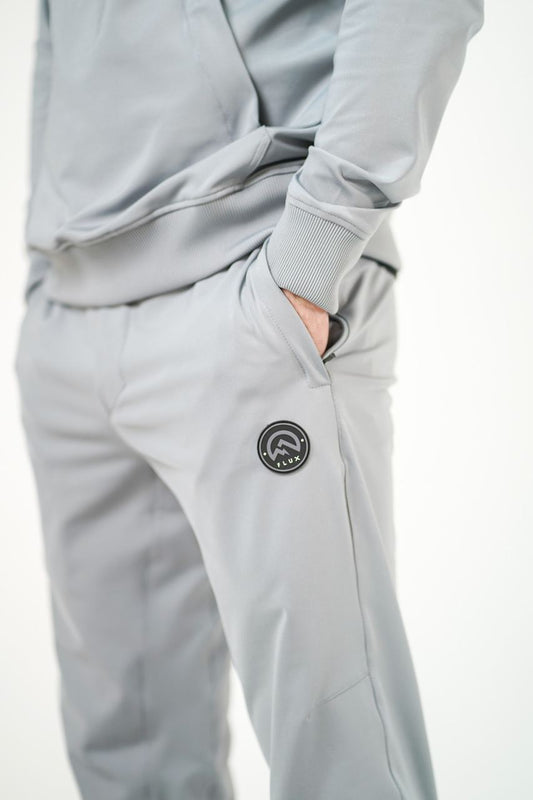 Junior Applique Logo Hoodie Set (Pants) - Graphite Grey
