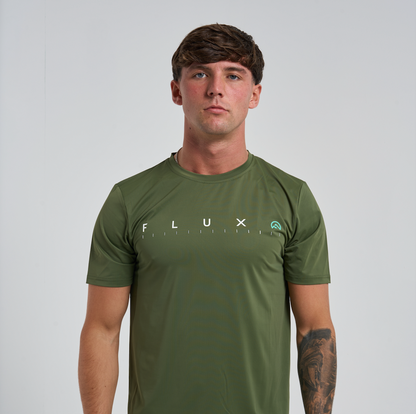 SS25 Graphic Logo T-Shirt - Khaki/Alkaline