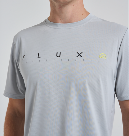 SS25 Graphic Logo T-Shirt - Silver/Neon