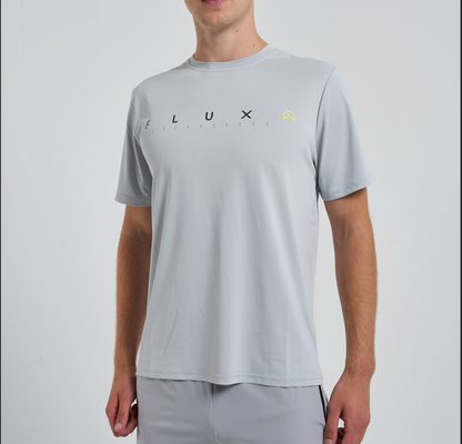 SS25 Graphic Logo T-Shirt - Silver/Neon