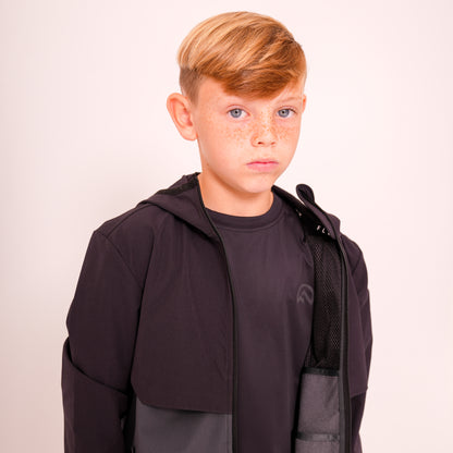 Junior AW25 Left Chest Logo  - Black