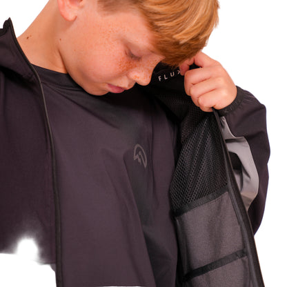 Junior AW25 Left Chest Logo  - Black