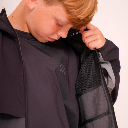 Junior AW25 Left Chest Logo  - Black