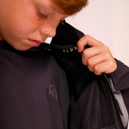 Junior AW25 Left Chest Logo  - Black