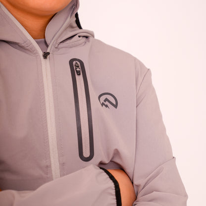 Junior AW25 Versatility Jacket - Concrete