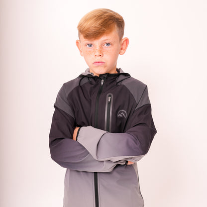 Junior AW25 Gradient Jacket - Slate/Aluminium