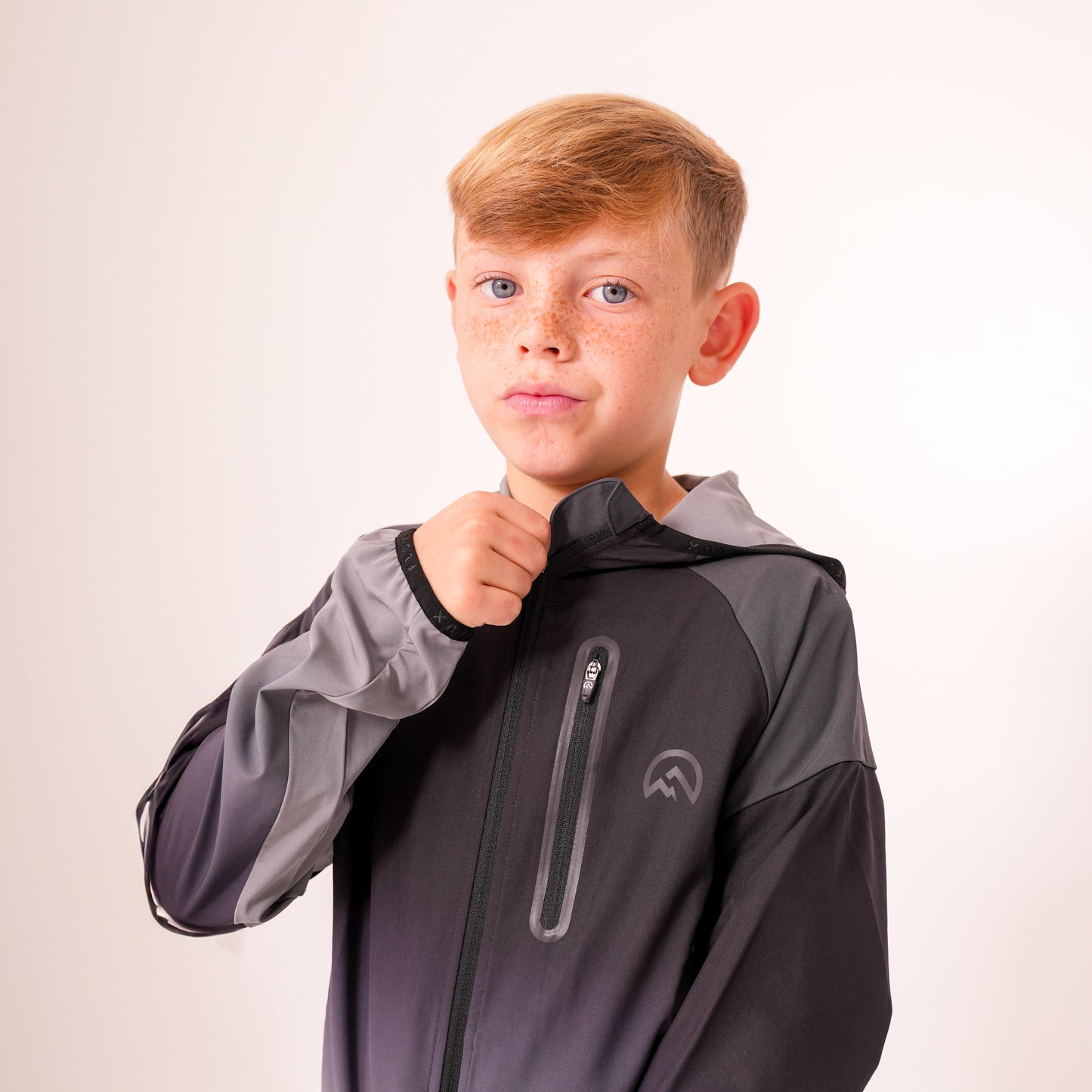 Junior AW25 Gradient Jacket - Slate/Aluminium