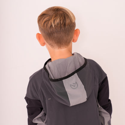 Junior AW25 Gradient Jacket - Slate/Aluminium