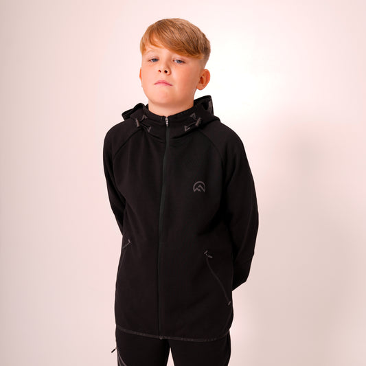 Junior AW25 Velar Zip Up Jacket - Black