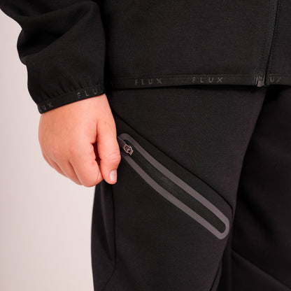 Junior AW25 Velar Zip Up Jacket - Black