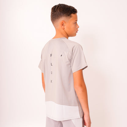 AW25 Junior Madge Shorts - Light Grey/Concrete/Silver