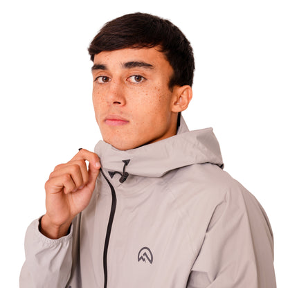 Waterproof Madge Jacket - Light Grey/Concrete/Silver