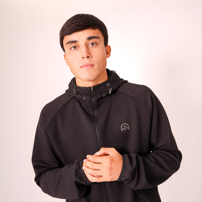 AW25 Velar Zip Up Jacket - Black