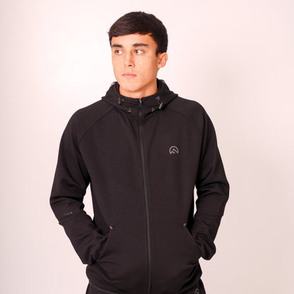 AW25 Velar Zip Up Jacket - Black