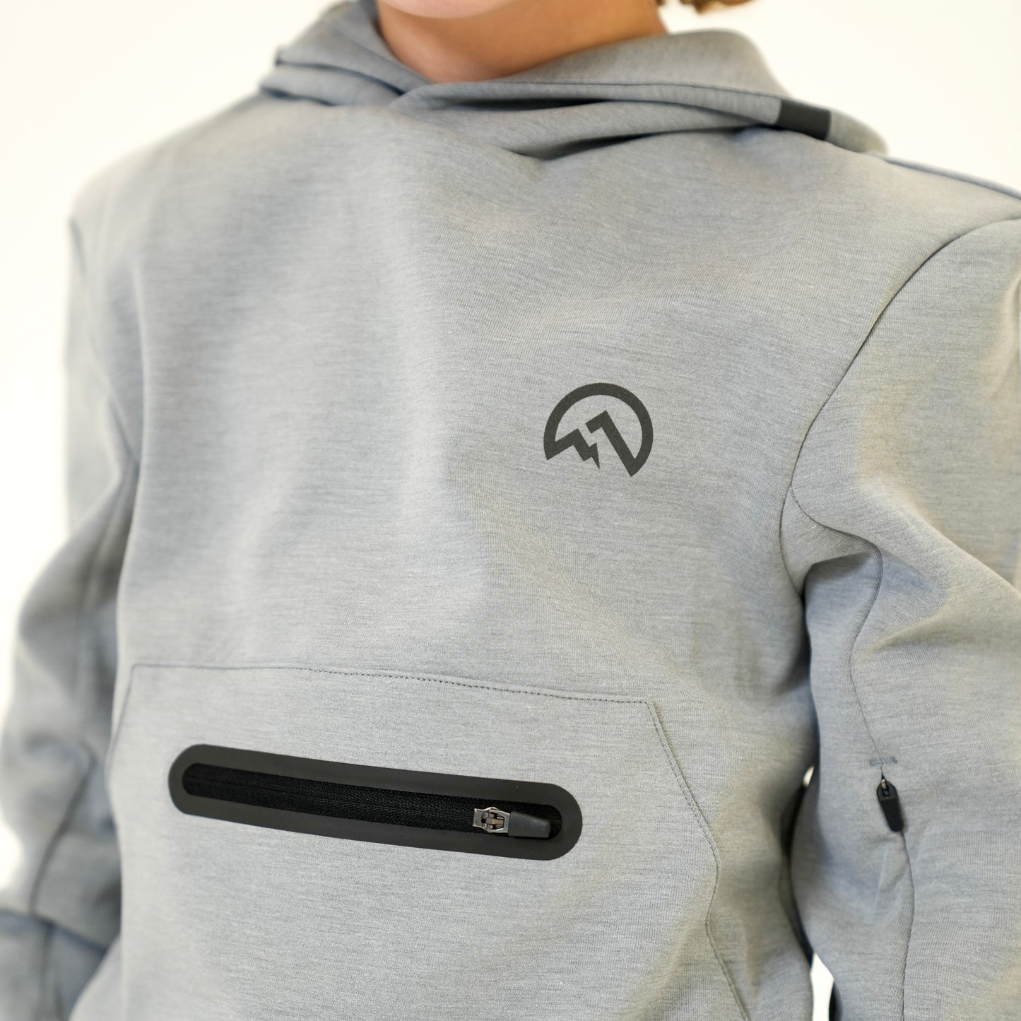 Junior AW25 Velar Hoodie - Grey