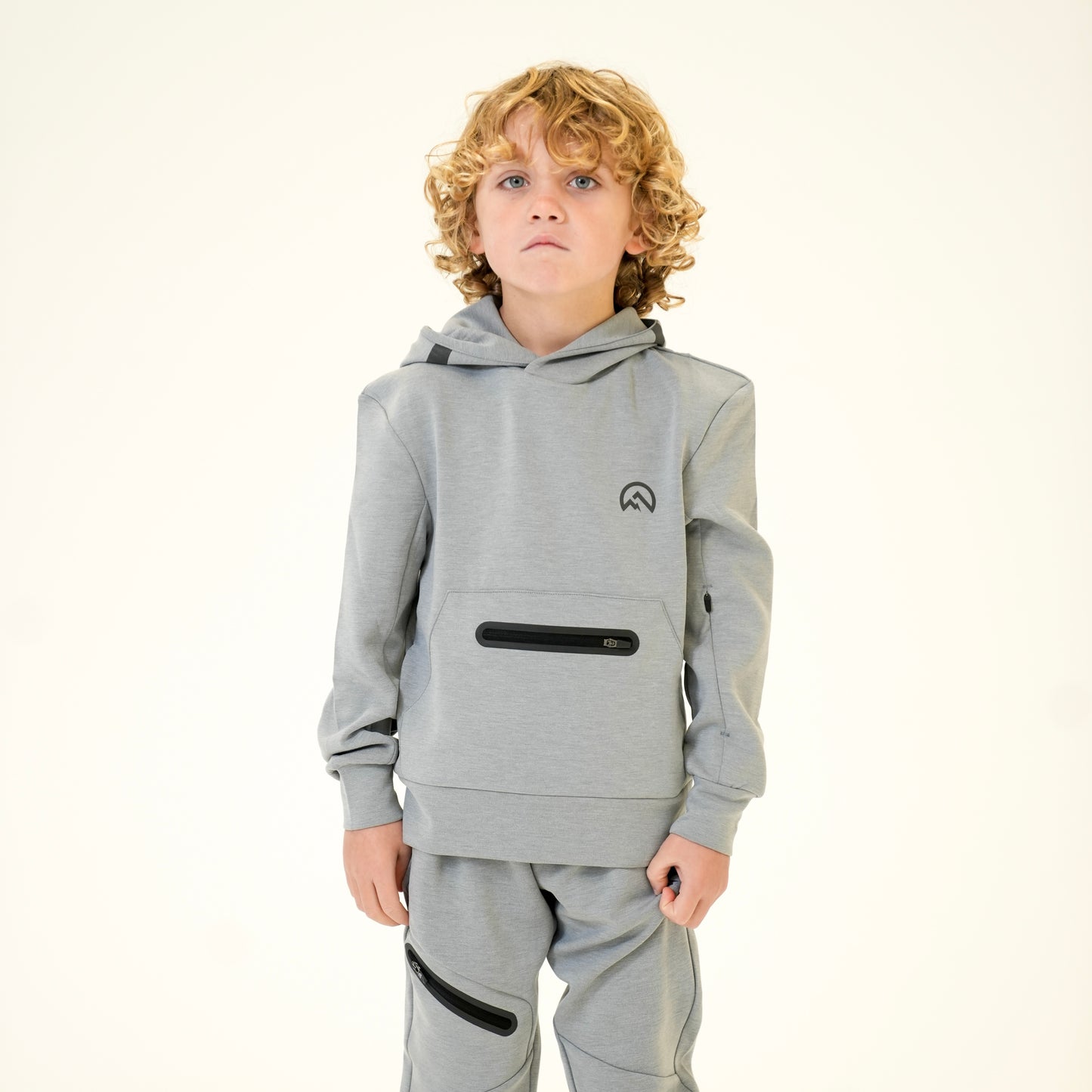 Junior AW25 Velar Hoodie - Grey