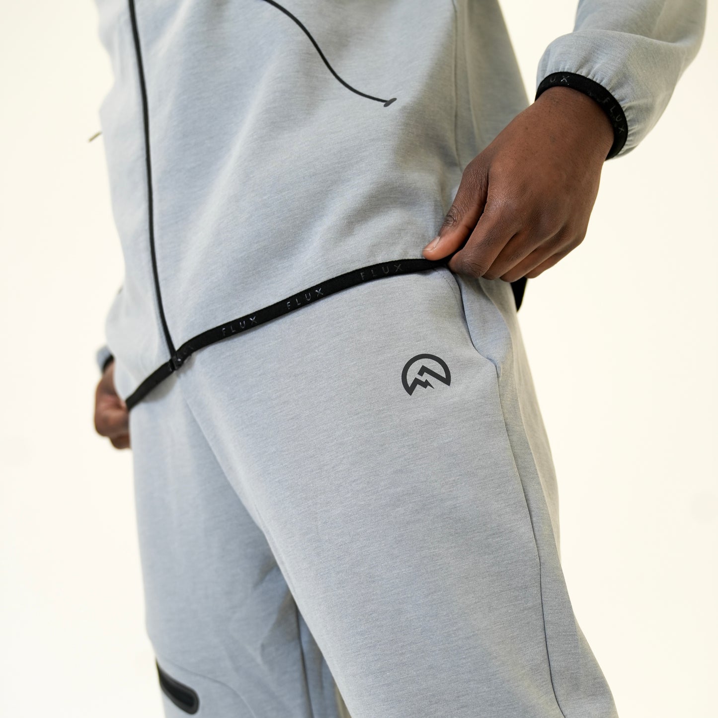 AW25 Velar Zip Up Jacket - Grey