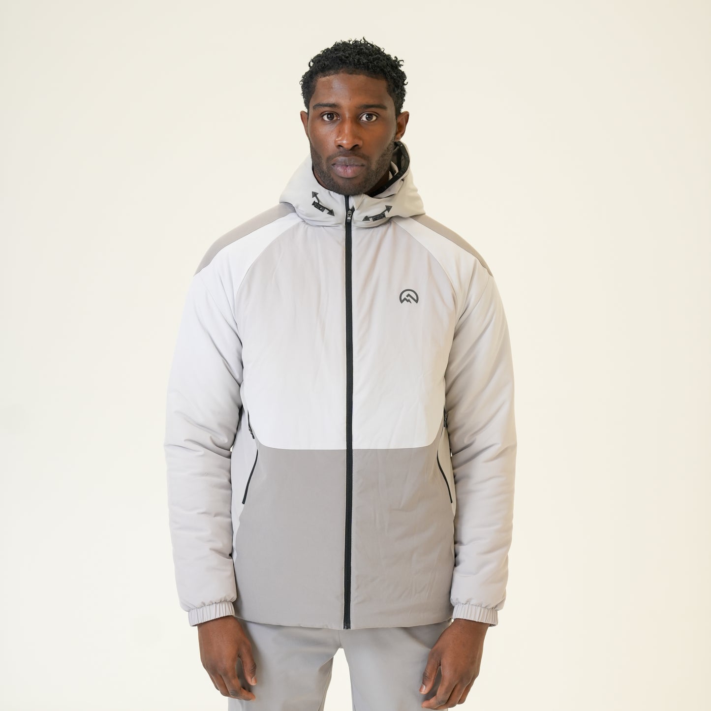 AW25 Thermal Axium Jacket - Light Grey/Concrete/Silver