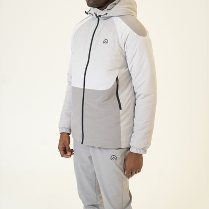 AW25 Thermal Axium Jacket - Light Grey/Concrete/Silver