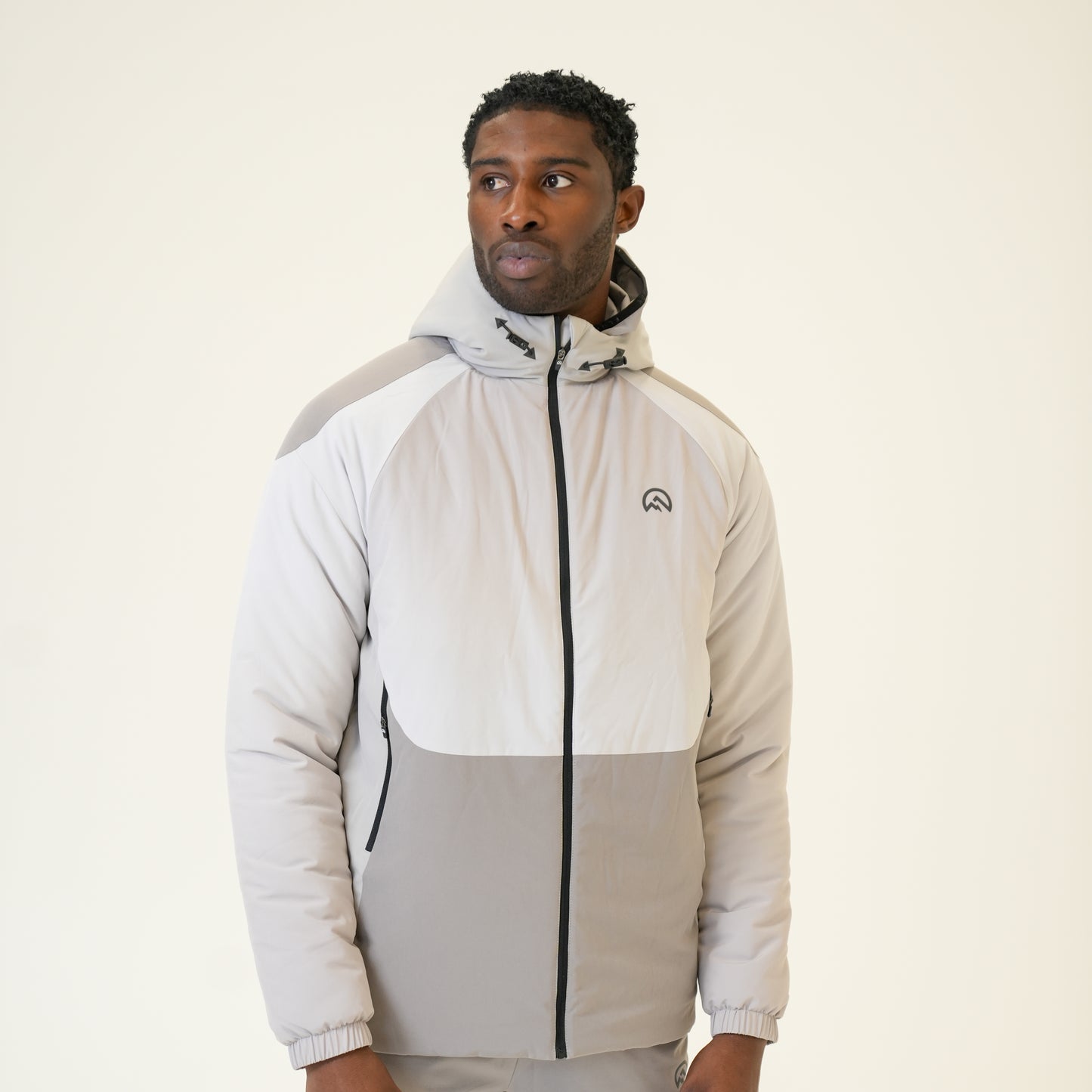 AW25 Thermal Axium Jacket - Light Grey/Concrete/Silver