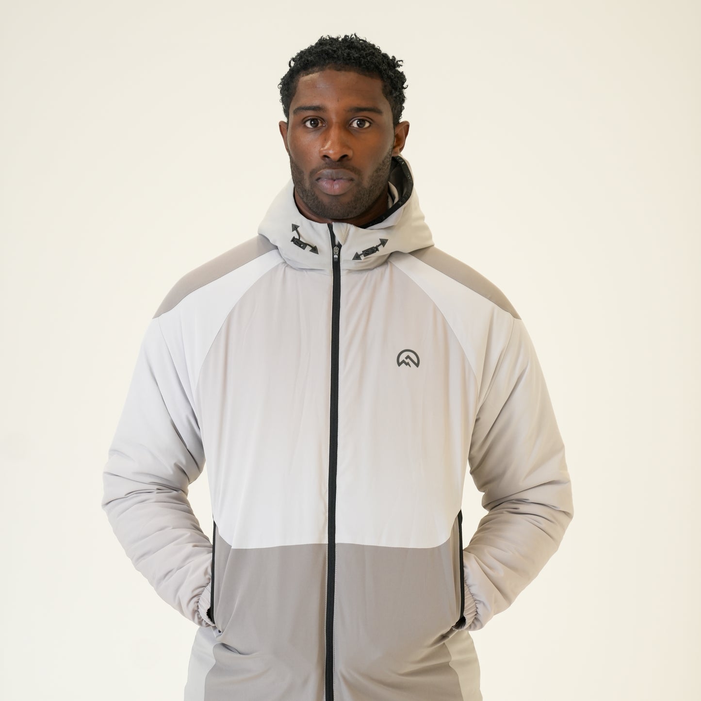 AW25 Thermal Axium Jacket - Light Grey/Concrete/Silver