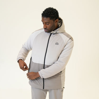 AW25 Thermal Axium Jacket - Light Grey/Concrete/Silver