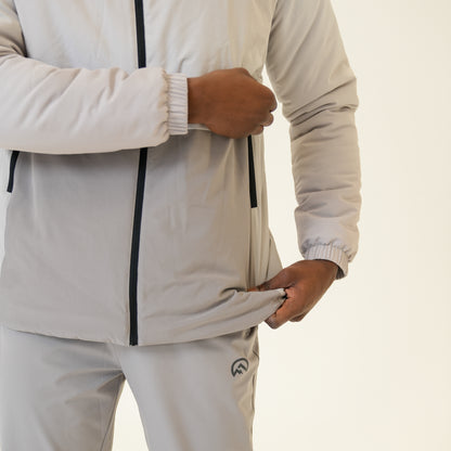 AW25 Thermal Axium Jacket - Light Grey/Concrete/Silver