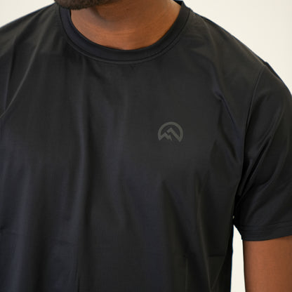 AW25 Left Chest Logo T-Shirt - Black