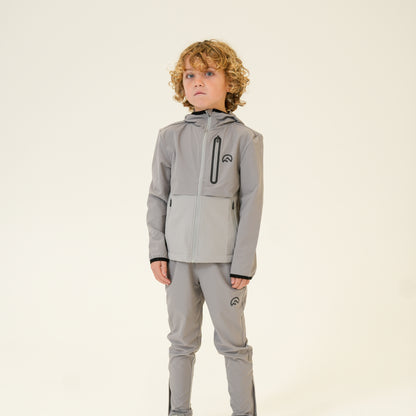 Junior AW25 Versatility Jacket - Concrete