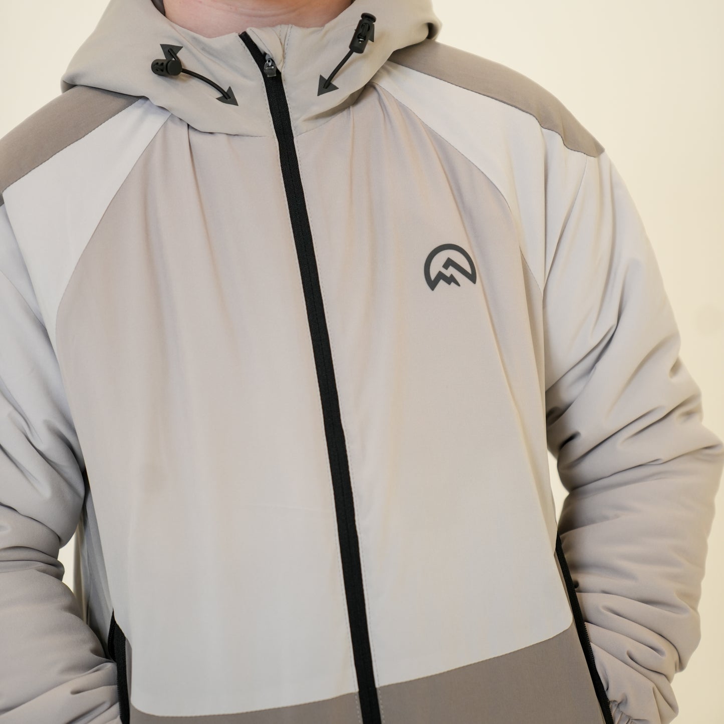 AW25 Junior Axium Jacket - Light Grey/Concrete/Silver