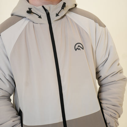 AW25 Junior Axium Jacket - Light Grey/Concrete/Silver