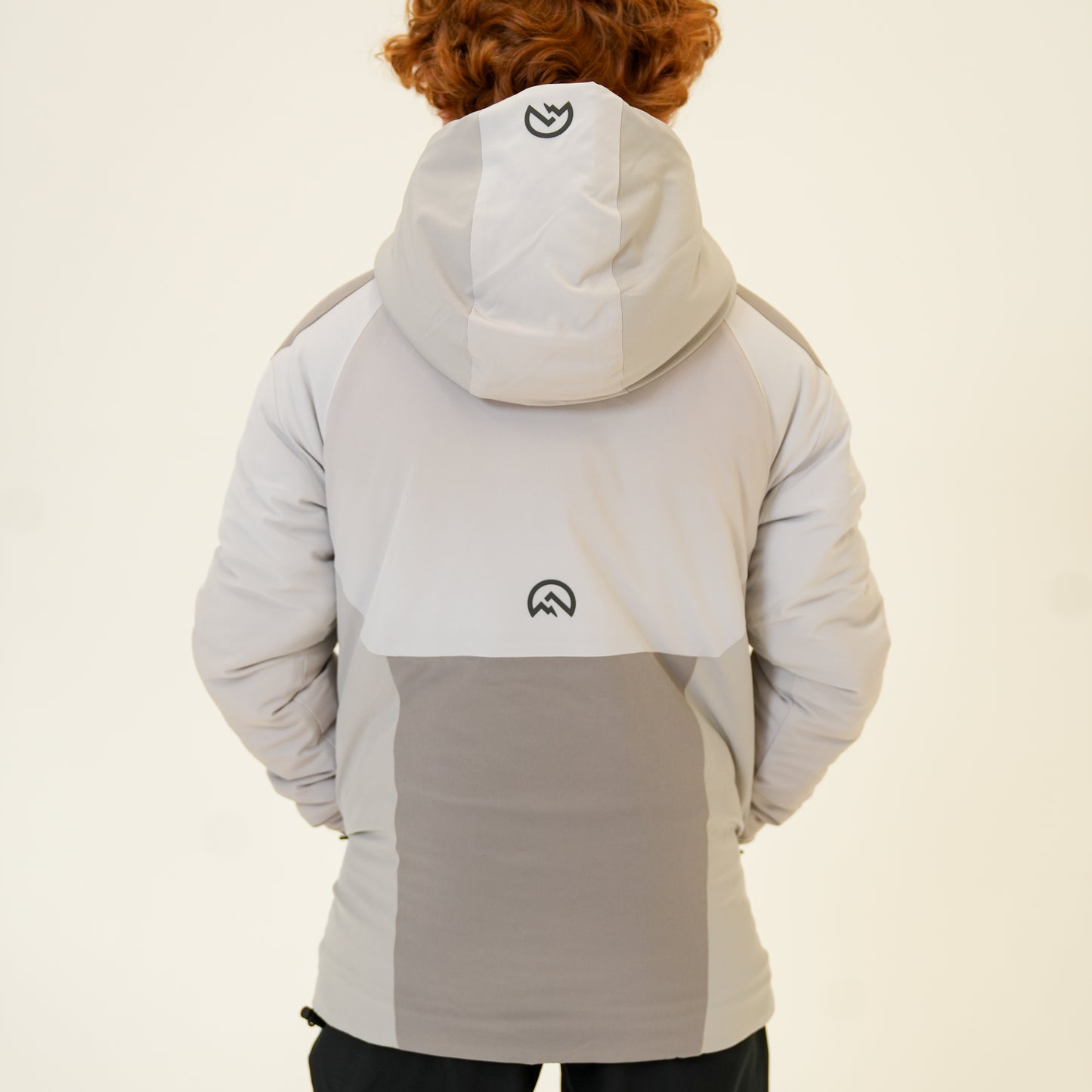 AW25 Junior Axium Jacket - Light Grey/Concrete/Silver