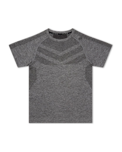 Chevron Seamless T-Shirt - Black