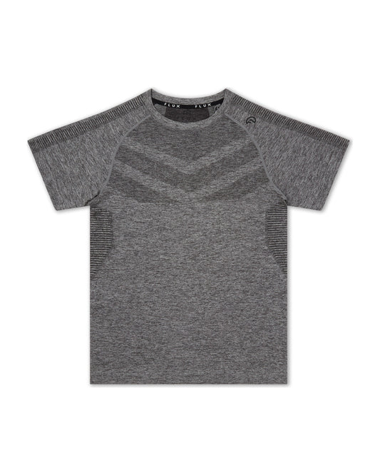 Chevron Seamless T-Shirt - Black