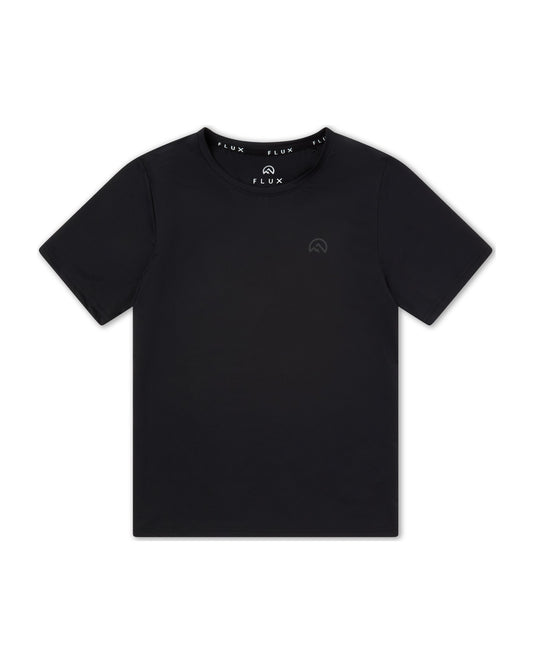 SS26 Left Chest Logo T-Shirt - Black/Graphite
