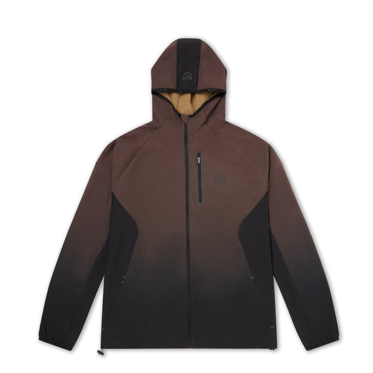 SS26 Gradient Jacket - Chocolate/Black