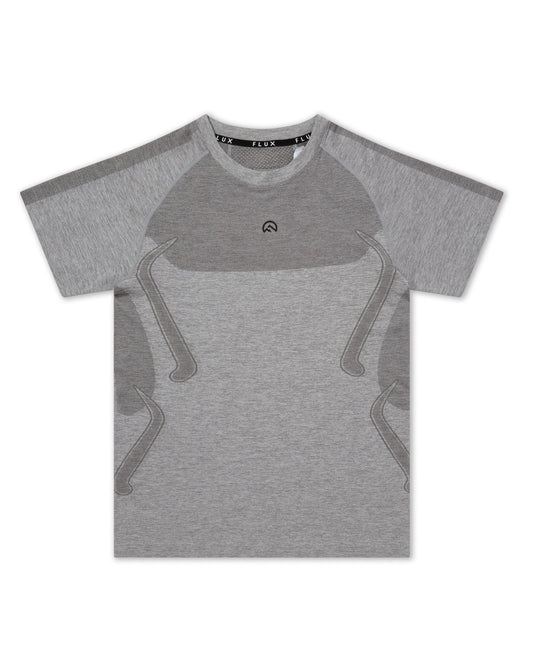Contour Seamless T-Shirt - Gun Metal Grey