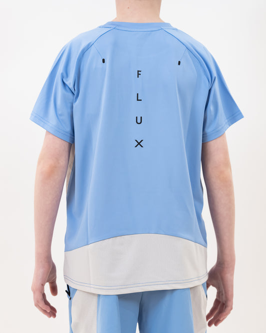 Junior SS26 Tech Shorts - Baby Blue/Ice