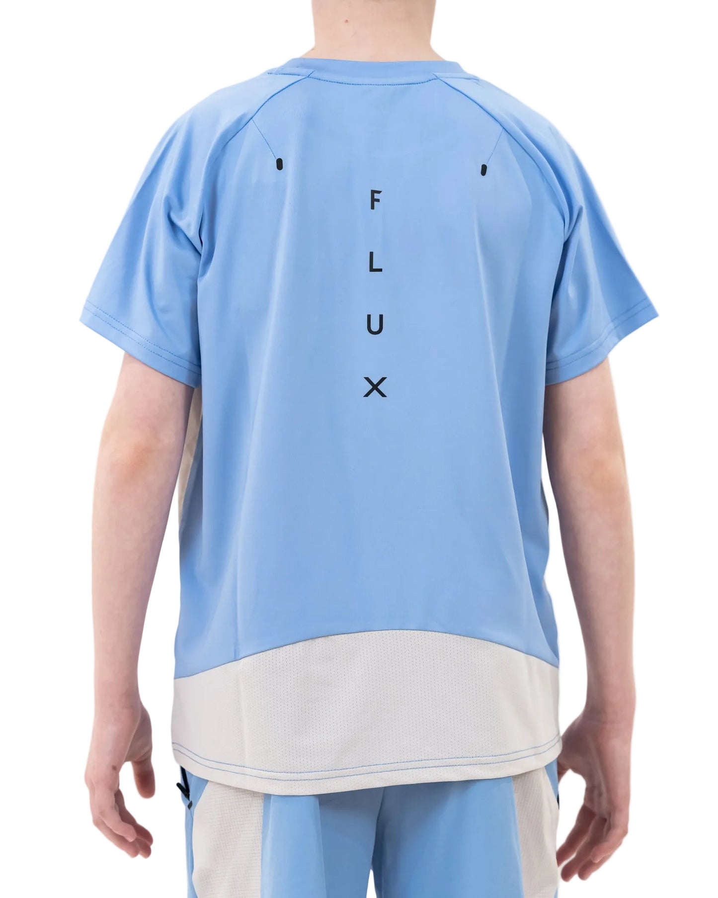 Junior SS26 Tech T-Shirt - Baby Blue/Ice