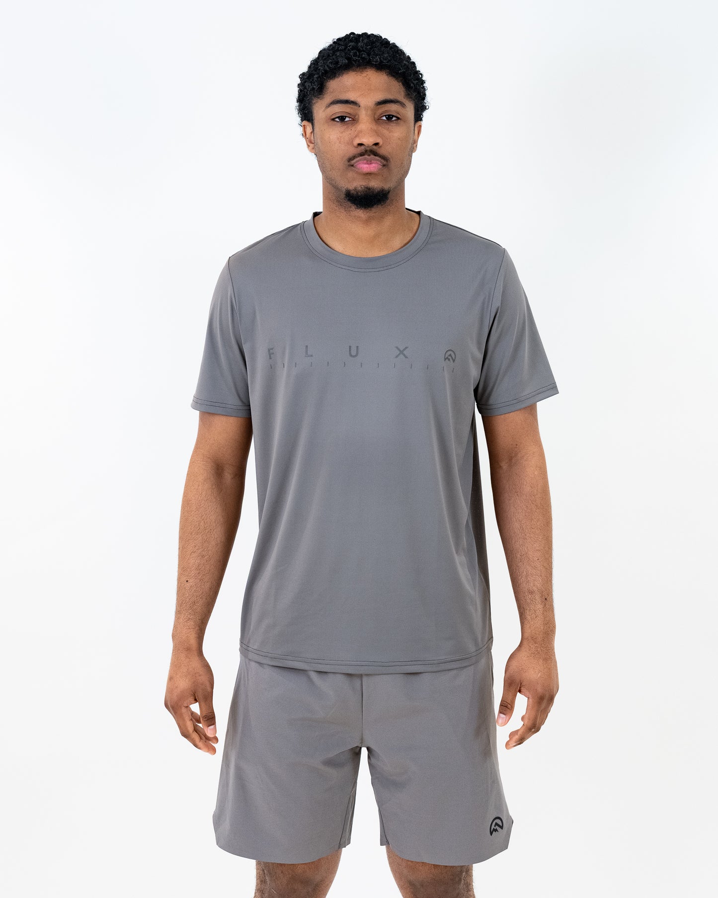 SS26 Graphic Logo T-Shirt - Grey/Slate