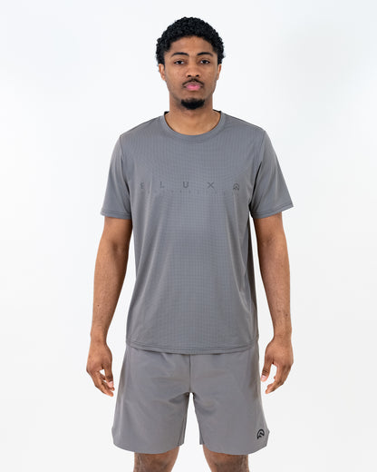 SS26 Graphic Logo T-Shirt - Grey/Slate