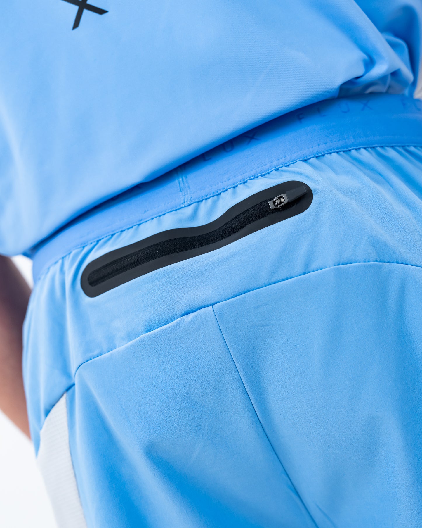 SS26 Tech Shorts - Baby Blue/Ice