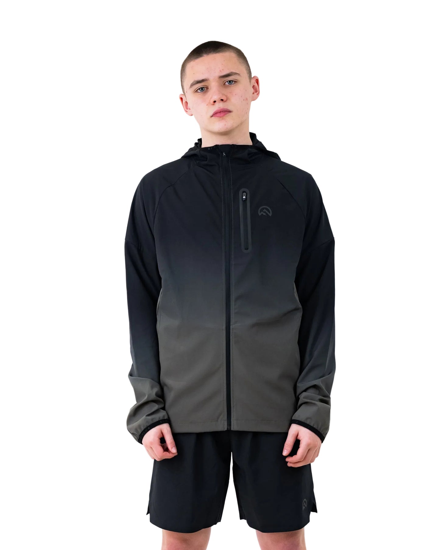 Junior SS26 Gradient Shorts - Black/Graphite