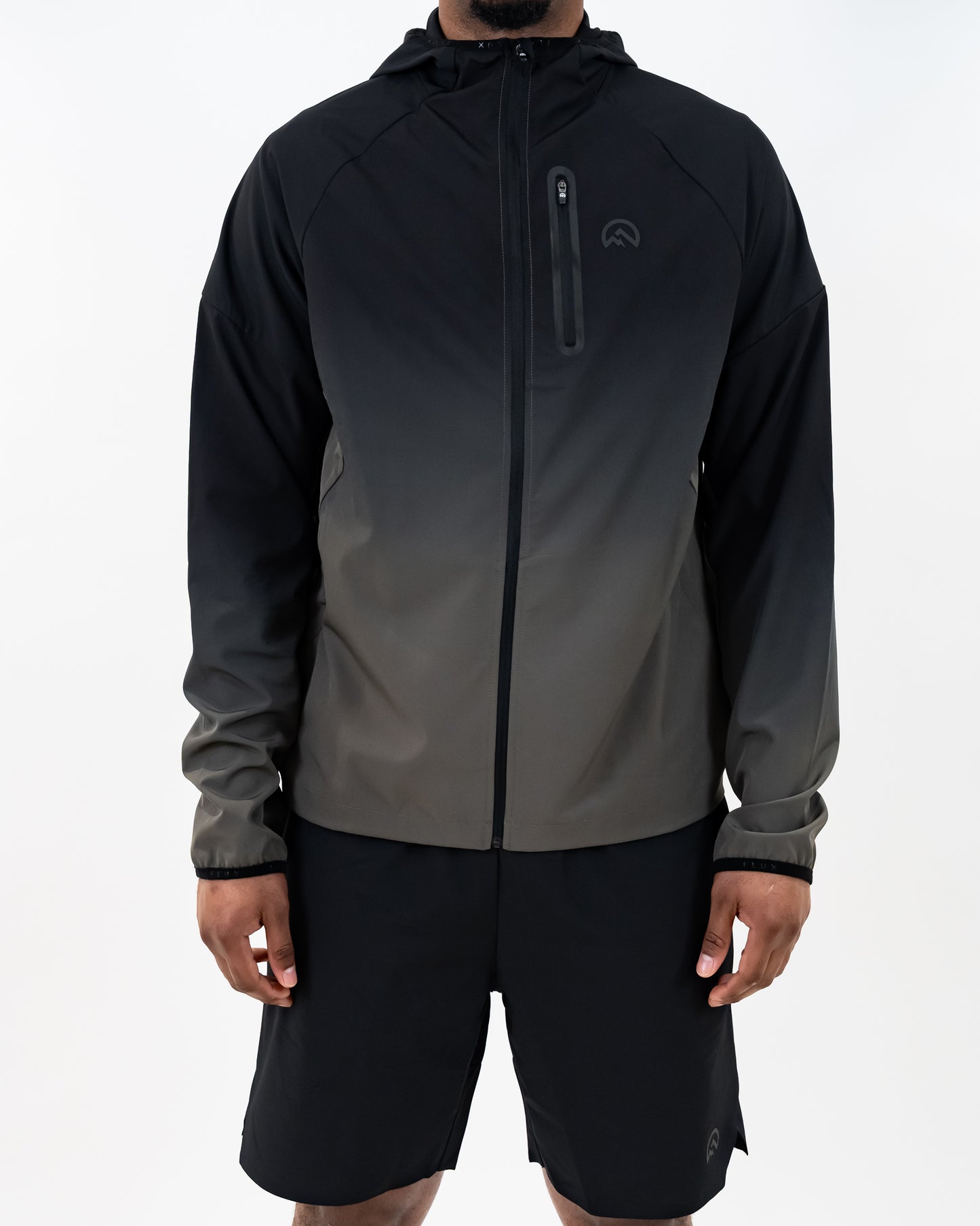 SS26 Gradient Shorts - Black/Graphite