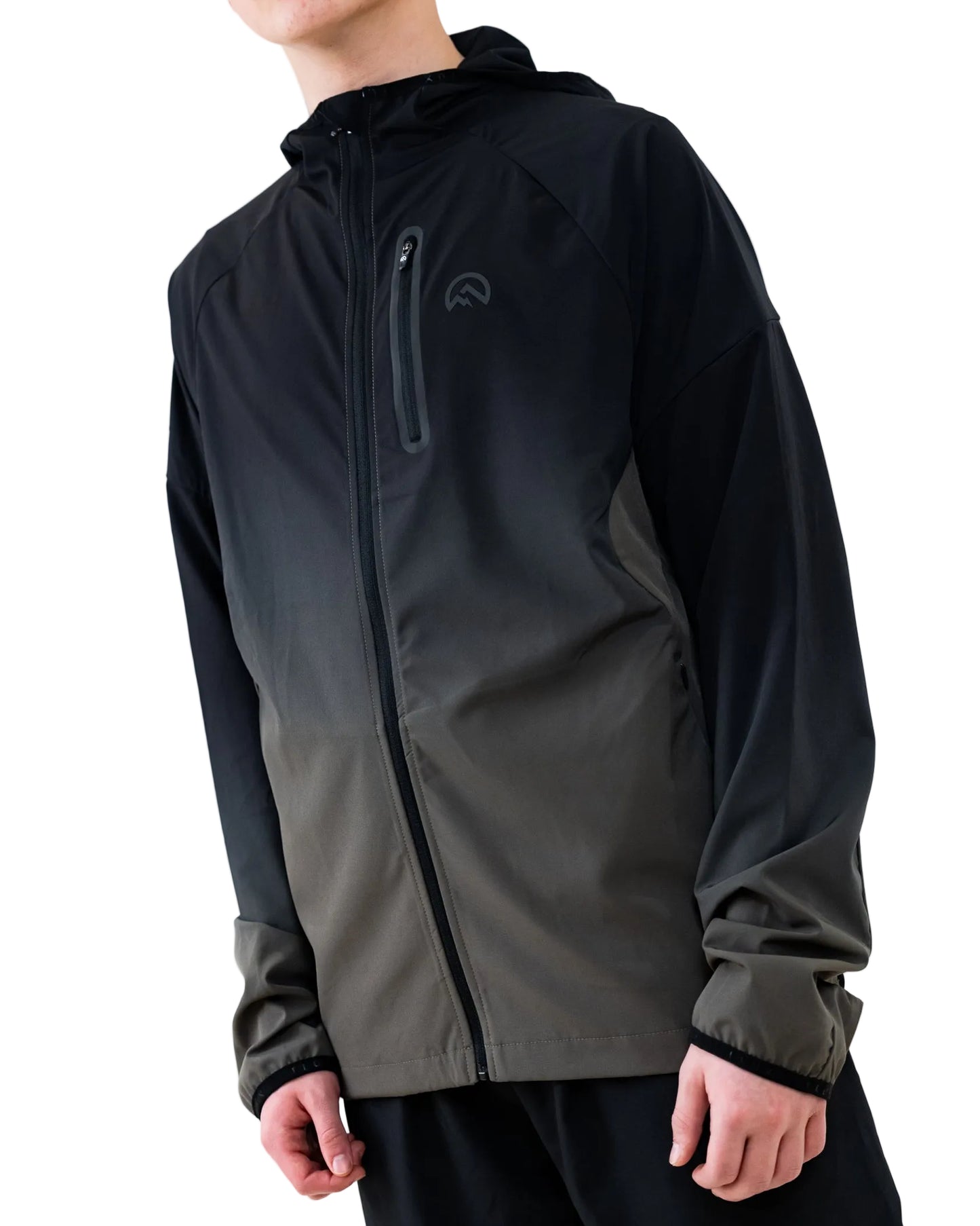 SS26 Junior Gradient Tracksuit - Black/Graphite