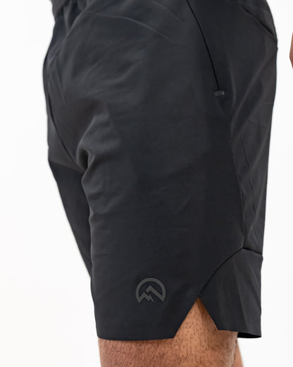 SS26 Gradient Shorts - Black/Graphite